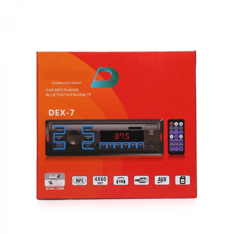 DEXTEL DEX-8-7-6 MP3/4X60/FM/USB/AUX/SD/BLUETOOH OTO TEYİP 