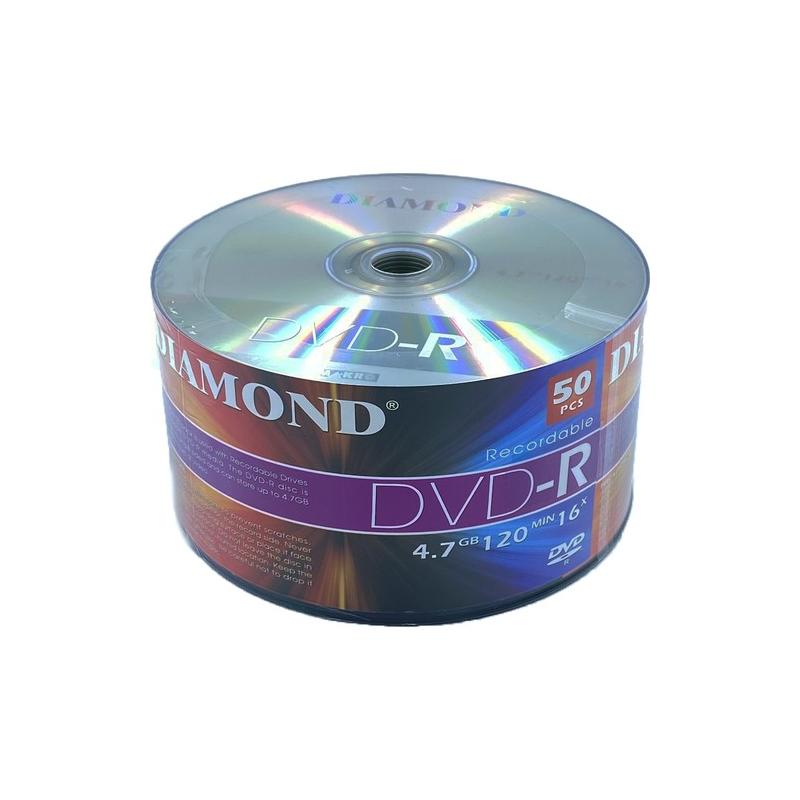 DIAMOND 4.7GB 120MIN 16X DVD BOŞ 50'LI PAKET 