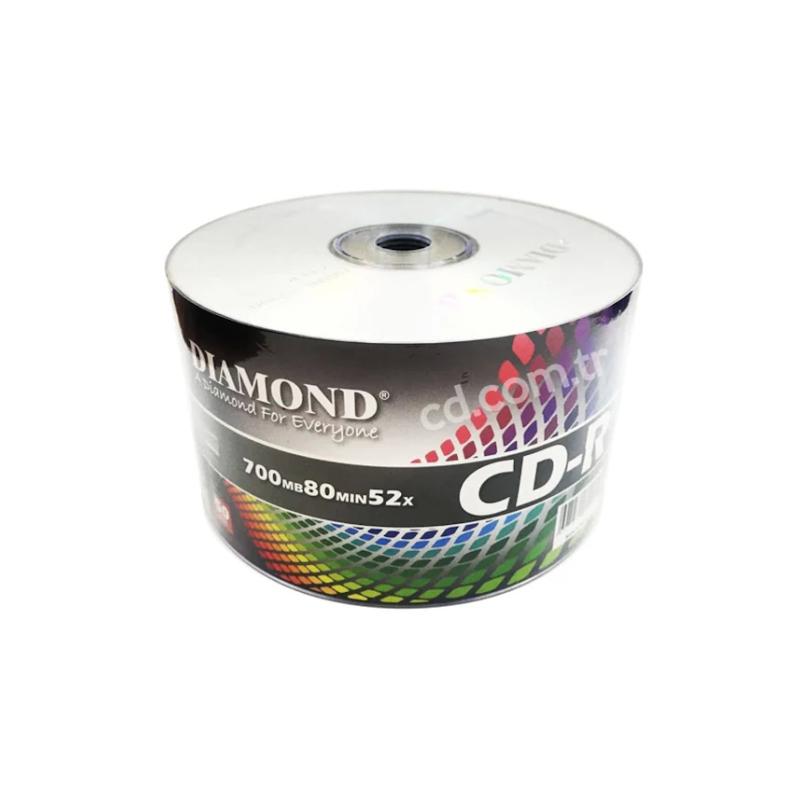 DIAMOND CD-R 52X 80MIN 700MB 50'Lİ PAKET 
