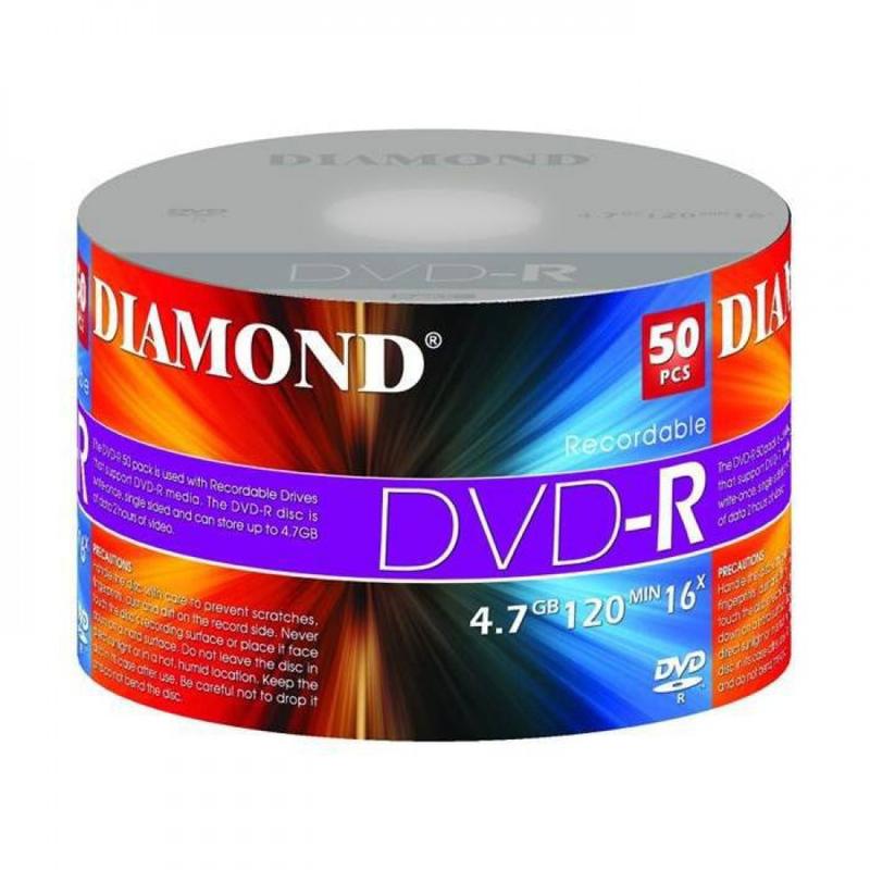 DIAMOND DVD-R 4.7GB BOŞ Dvd 50 Li Paket