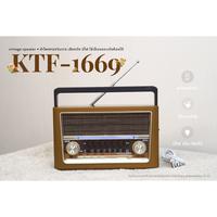 KTF-1669 FM/USB/TF/BLUETOOTH NOSTARJİ RADYO 