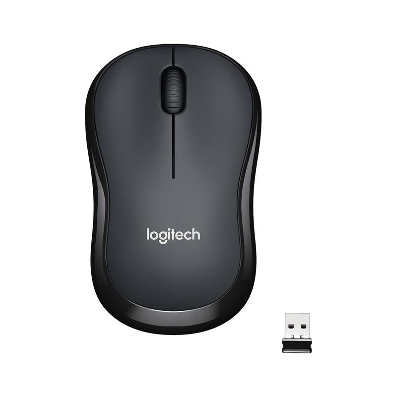 Logitech M220 Sessiz Kompakt Kablosuz Mouse MAVİ/KIRMIZI
