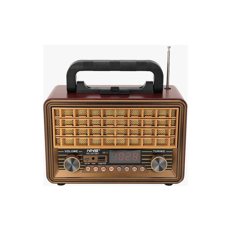 Nns NS-2075BT Am/fm/sw/ Bluetooth Nostaljik Radyo