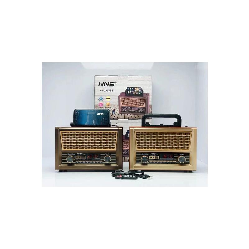 Nns NS-2077BT Am/fm/sw/ Bluetooth Nostaljik Radyo