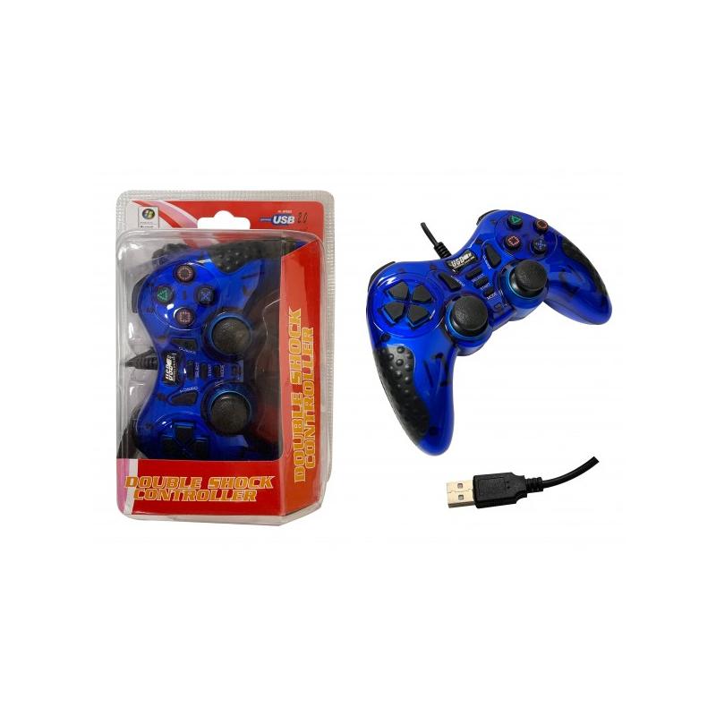 PLATOON PL-2585 DOUBLE SHOCK CONTROLLER USB GAME PAD