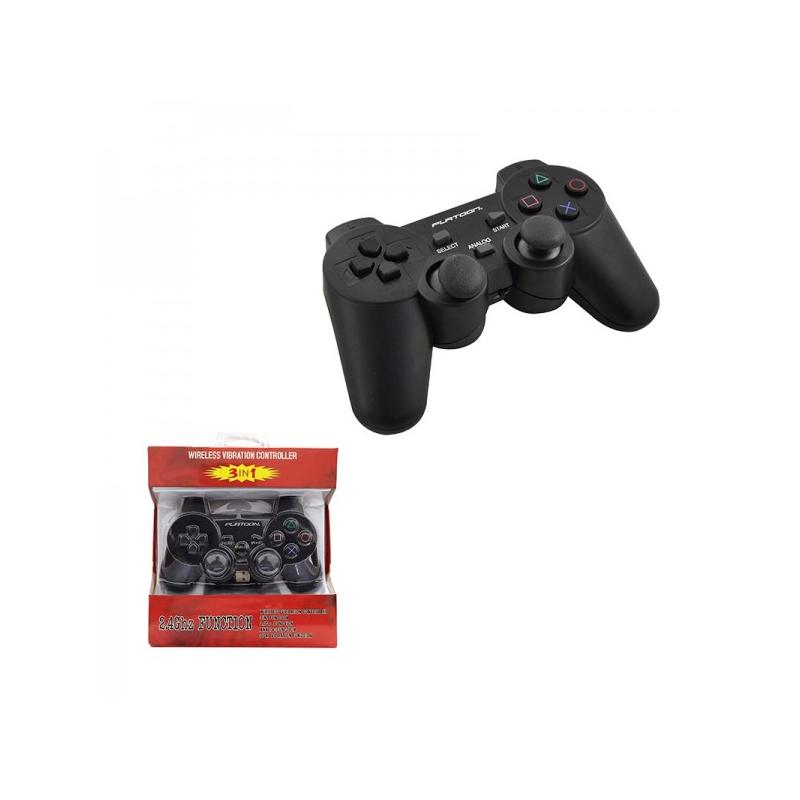 PLATOON PL-2860 PC/PS2/PS3 ANALOG DUAL SHOCK WIRELESS GAME PAD