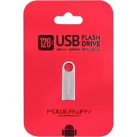 POWERWAY 128GB METAL USB FLASH BELLEK