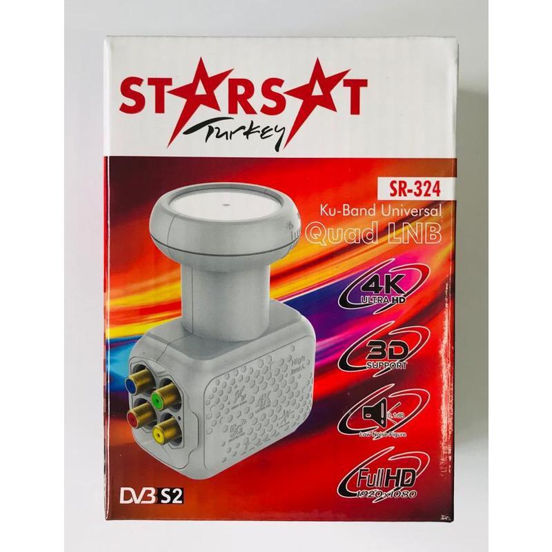 STARSAT SR-324 QUAD 4'LÜ LNB