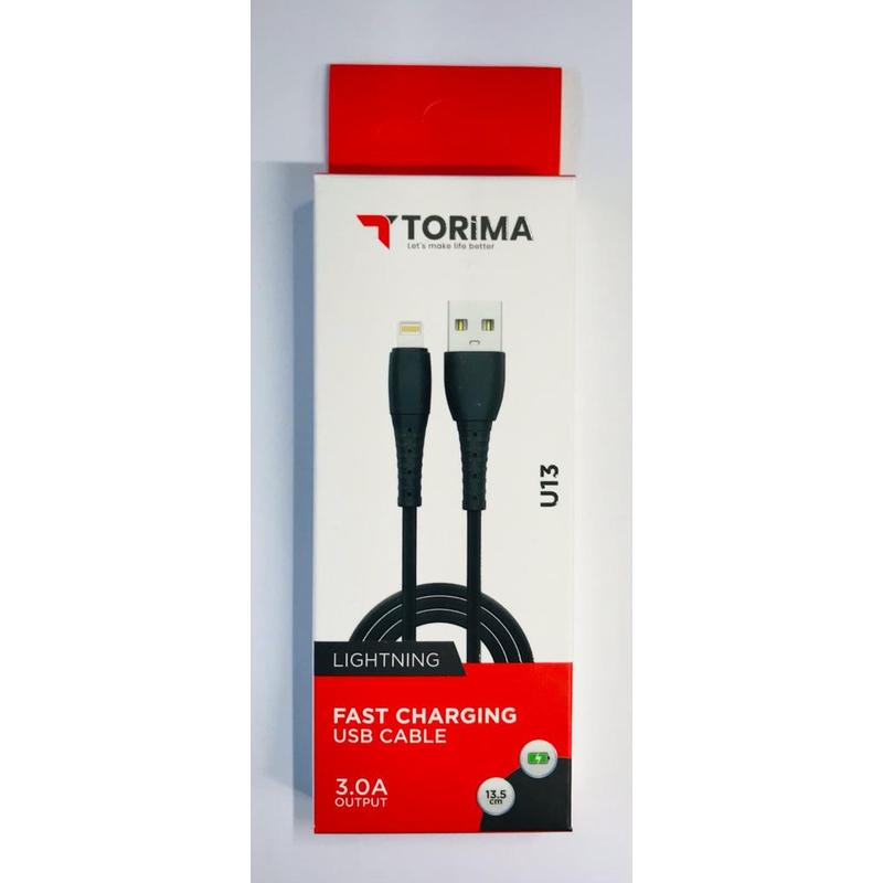 TORİMA U13 LIGHTNING 3.0A USB KABLO 