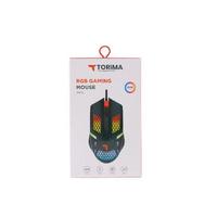 Torima TM-15 USB RGB Aydınlatmalı Gaming Oyuncu Mouse Beyaz/Siyah